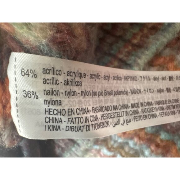 2/$30 ZARA Multicolor Striped Sweater S Acrylic & Nylon - Picture 5 of 13